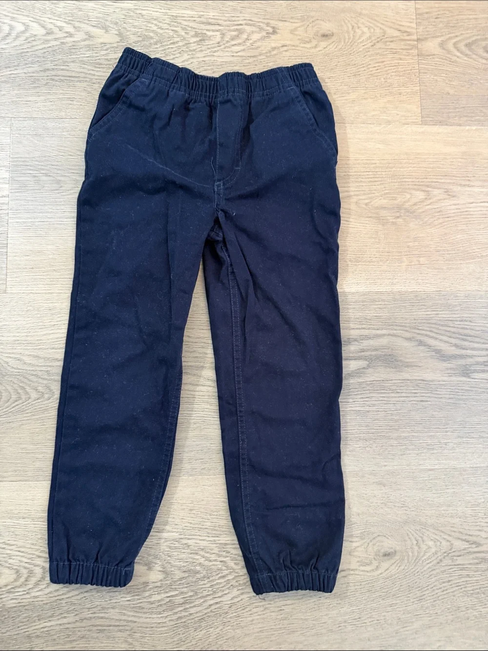 Kids Nautica Navy Elastic-Waist Jogger Pants